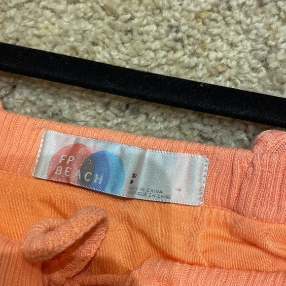 Free People Beach Women’s Dress Size Small Pink Byrne Mini Ribbed Knit Open Back - Picture 7 of 8